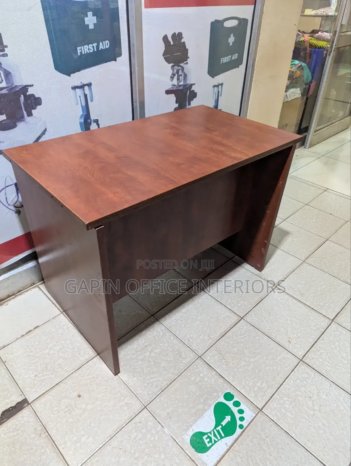 Second and 100cm Office Desk With 2 Drawers