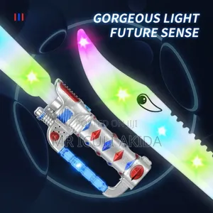 Kids Playground Electric Flashig Laser Sword Fr Battle Games
