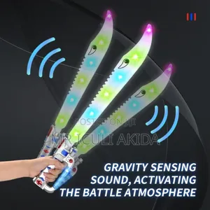 Kids Playground Electric Flashig Laser Sword Fr Battle Games
