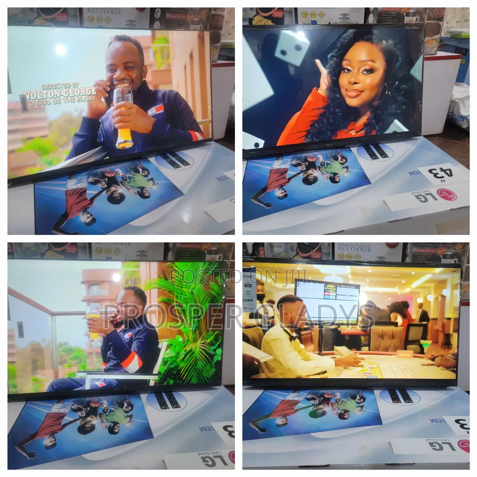 43 Inches Led Lg Digital Flat Screen Flameless