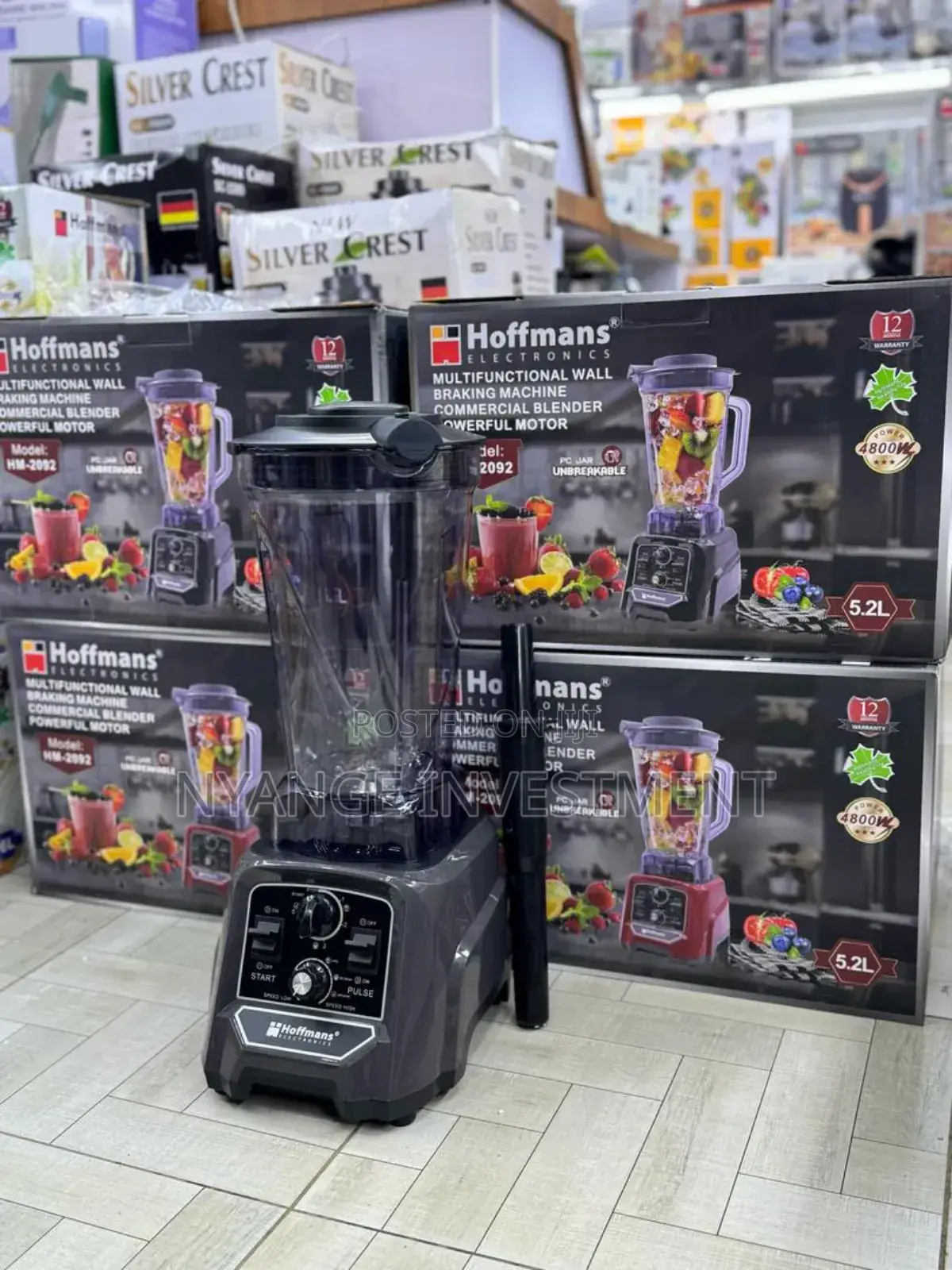 Heavy Duty Commercial Blender 5.2ltrs