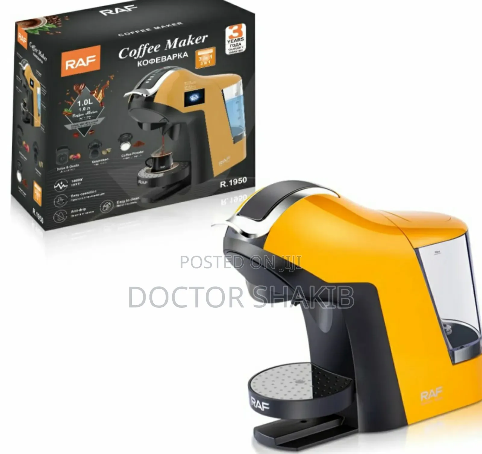 Quality 3 in 1 Raf Coffee Maker