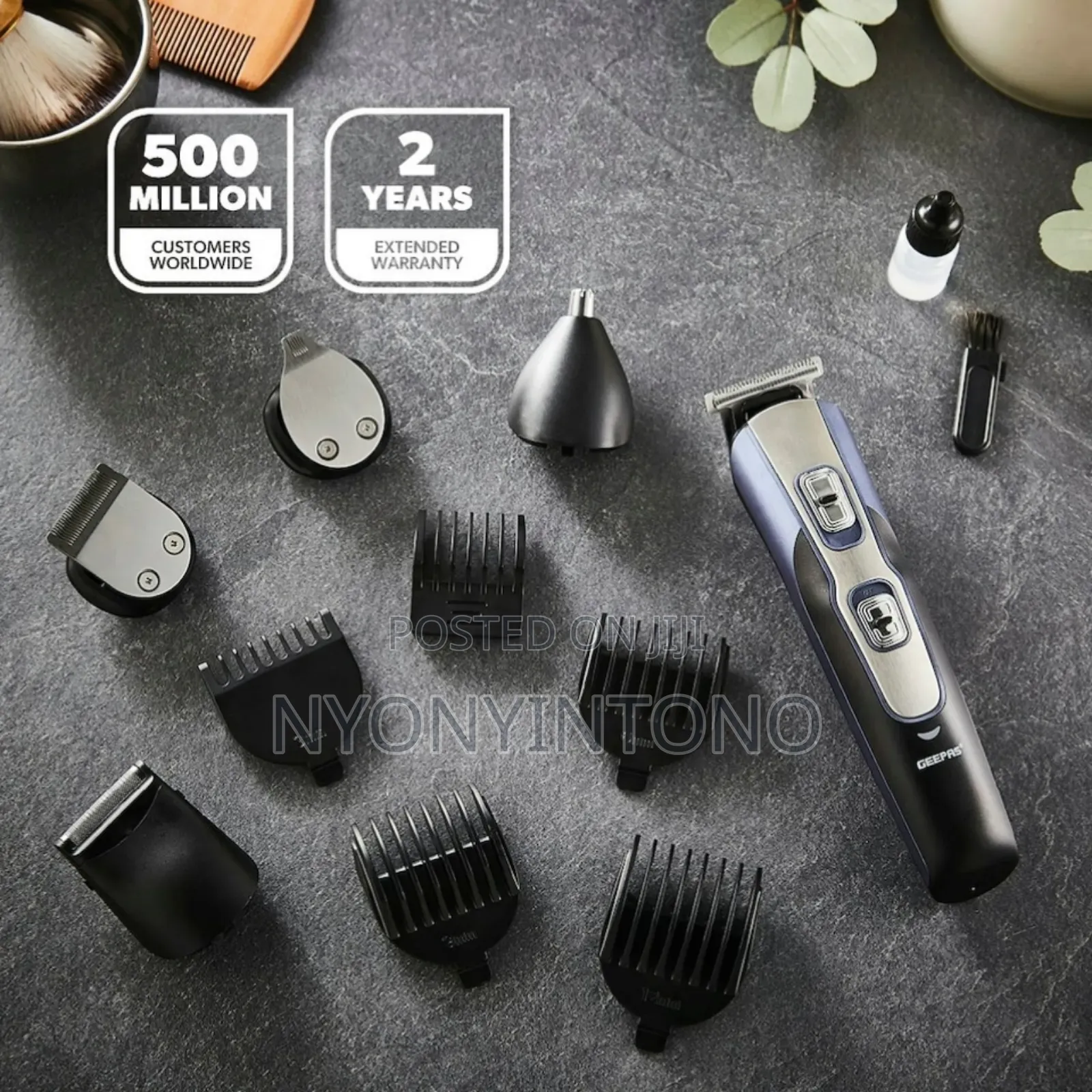 Geepas Top-Quality Rechargeable 11 In1 Grooming Kit GTR-8724