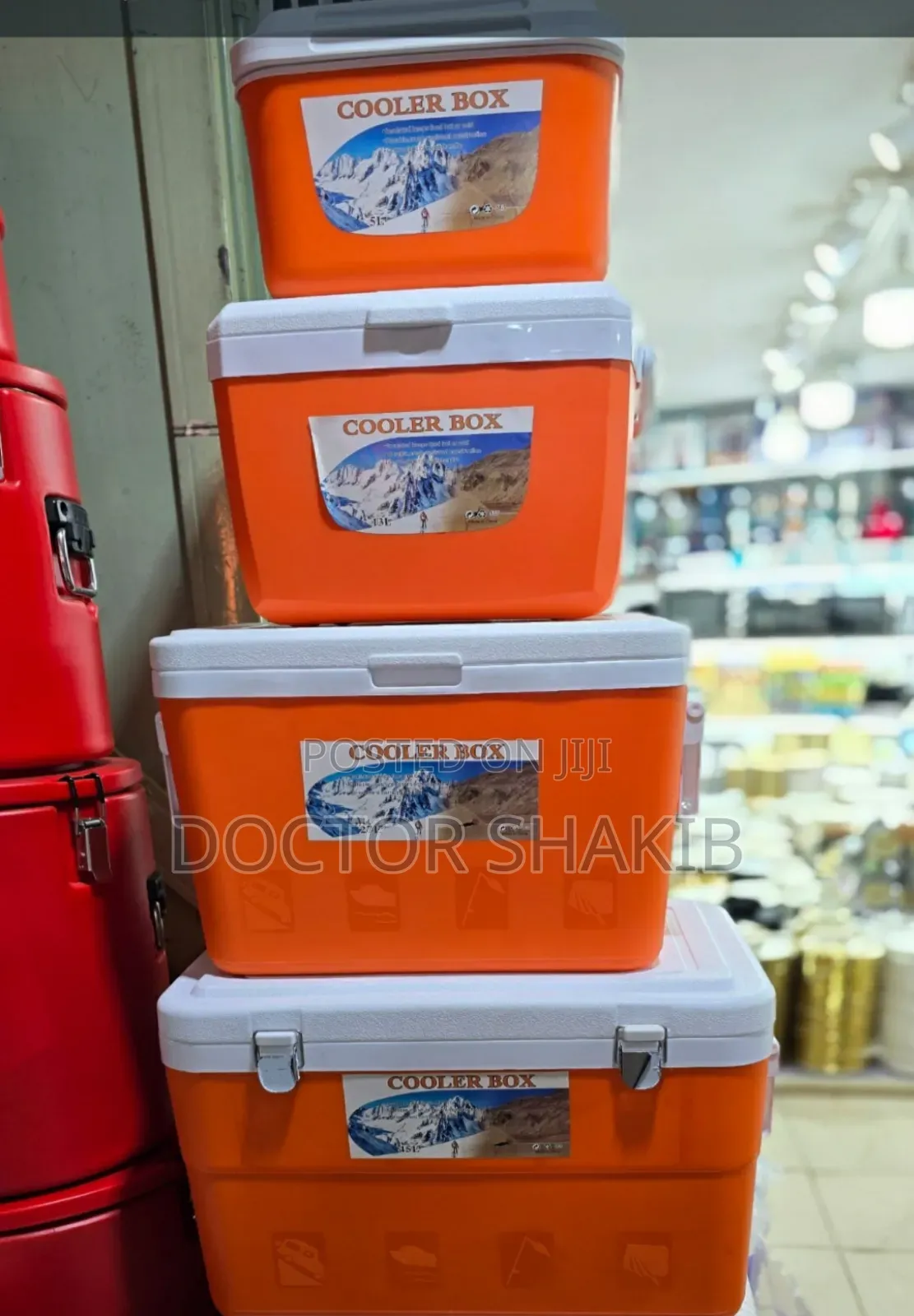 Strong Ice Cooler Set - 4pcs