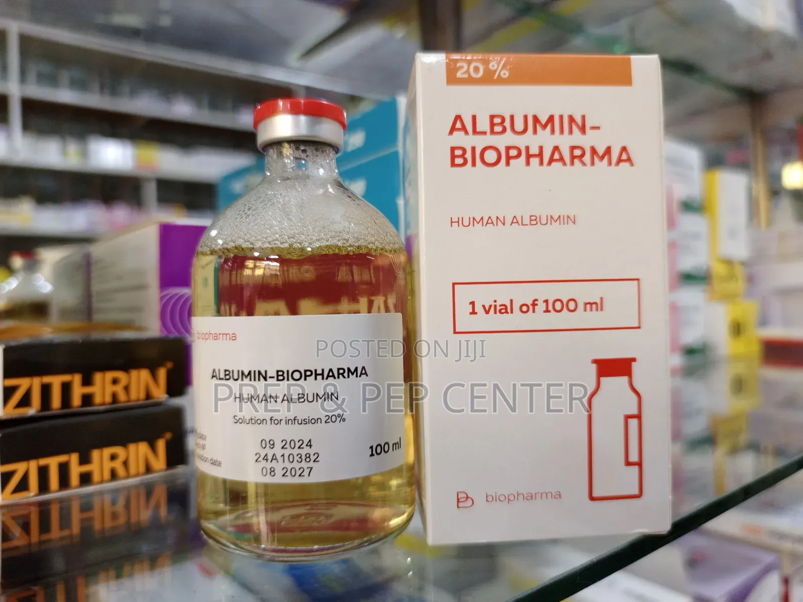 Albumin 20% 100mls - Biopharma Ukraine Brand