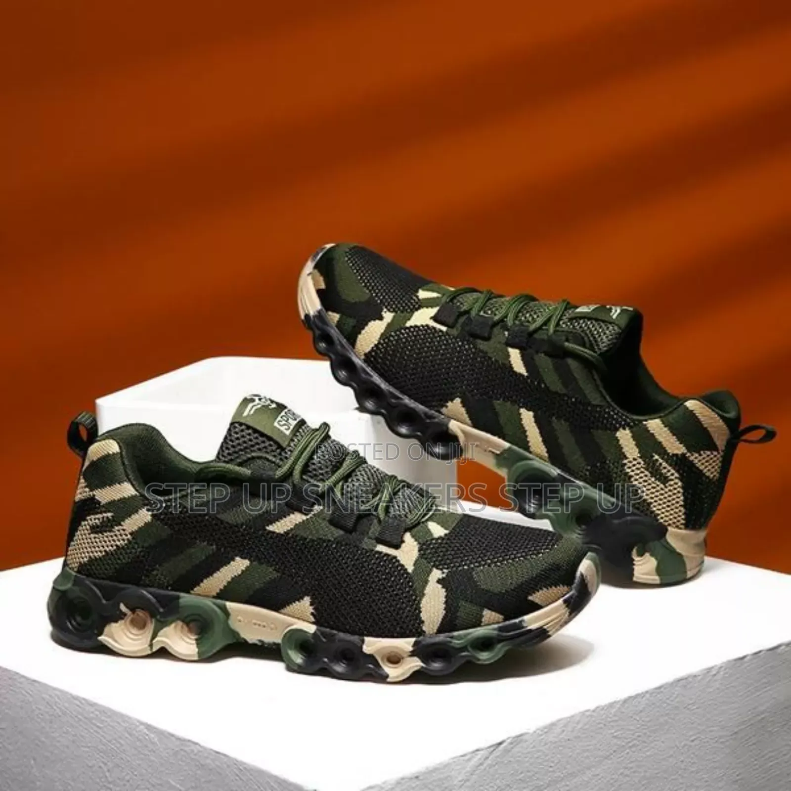 Unisex Camouflage Sport Shoes Sneakers