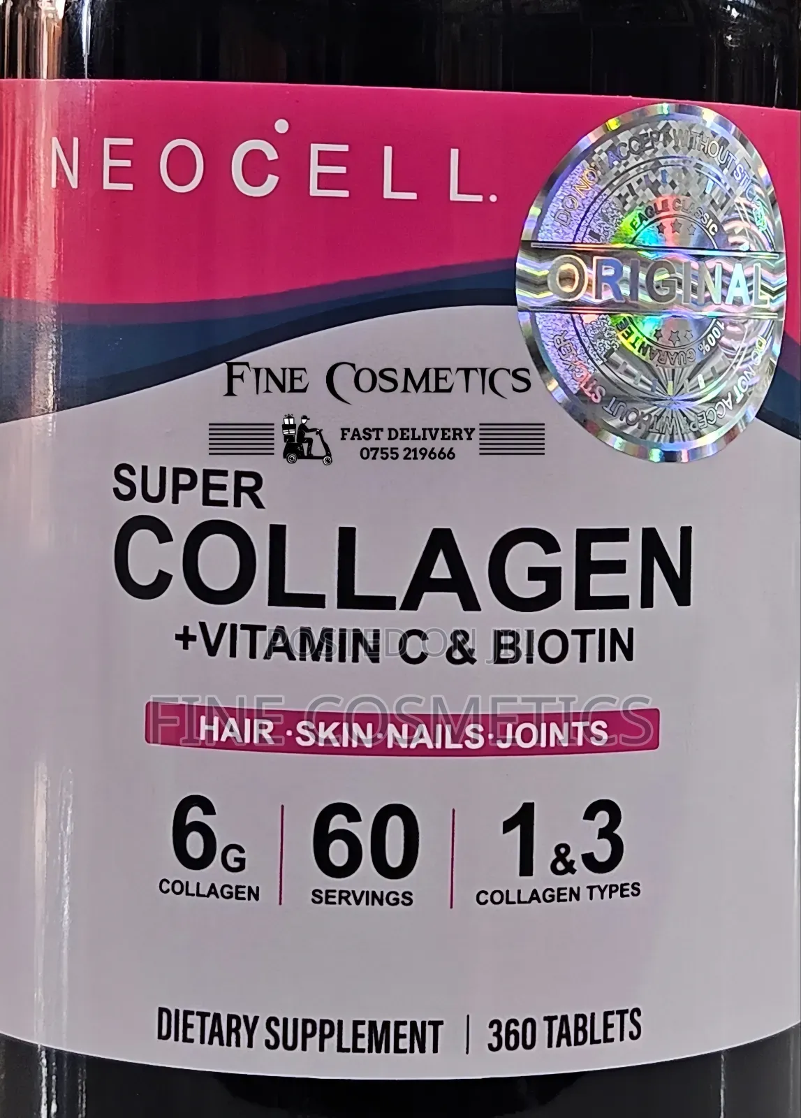 Neocell 360 Tablets Super Collagen With Vitamin C and Biotin
