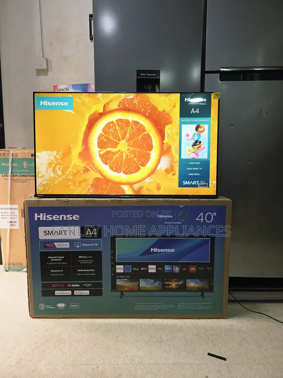 A4q Series Hisense 40inches Vidaa Smart Tv at 20% Discount