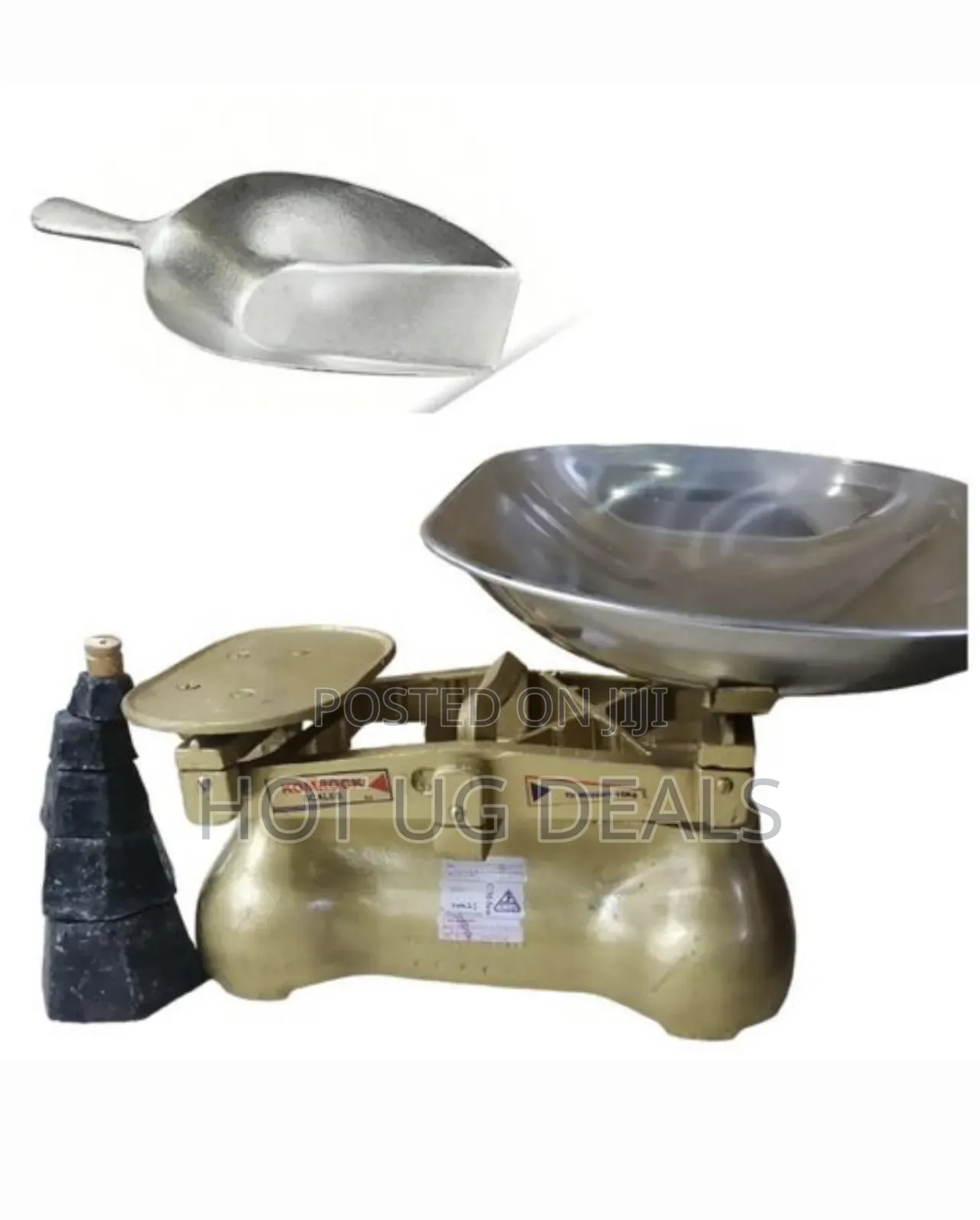 Mechanical Weighing Scale Unbs Certified, With Grain Scoop