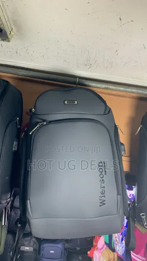 Wiersoon Business Laptop Backpack, Travel Backpack - Black