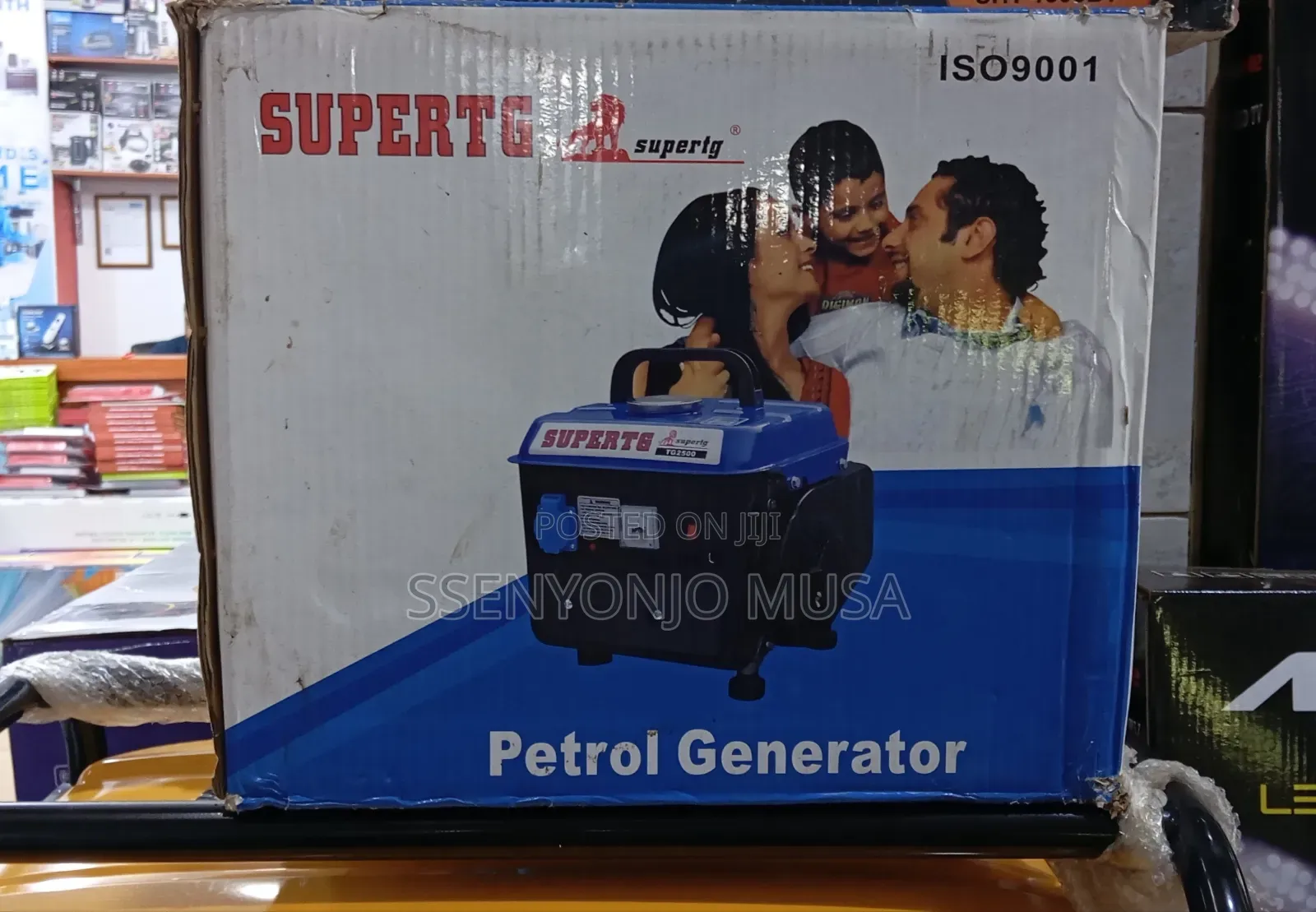 Supertg 800w-820w Portable Petrol Generator With 4l Capacity