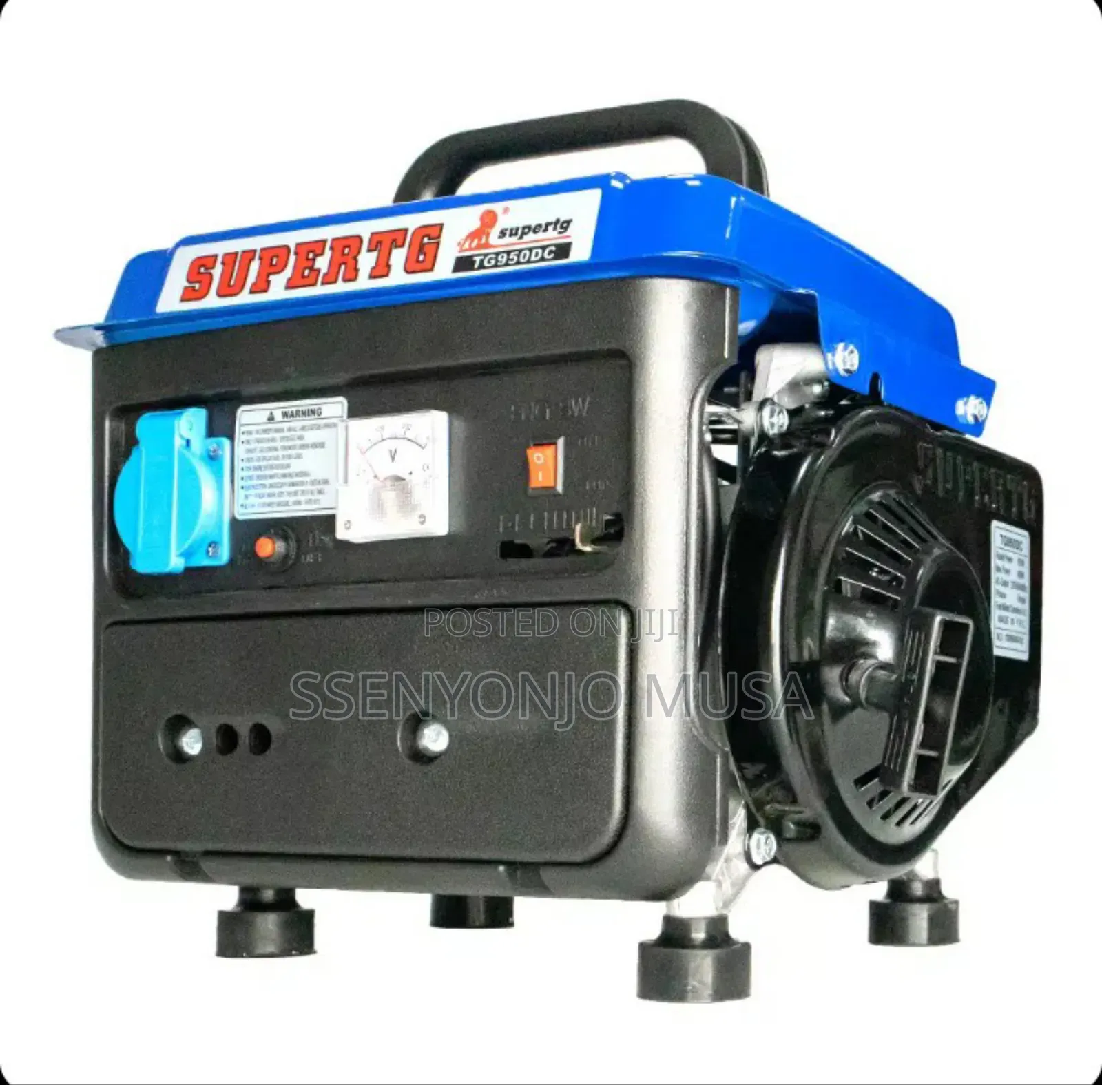 Supertg 800w-820w Portable Petrol Generator With 4l Capacity