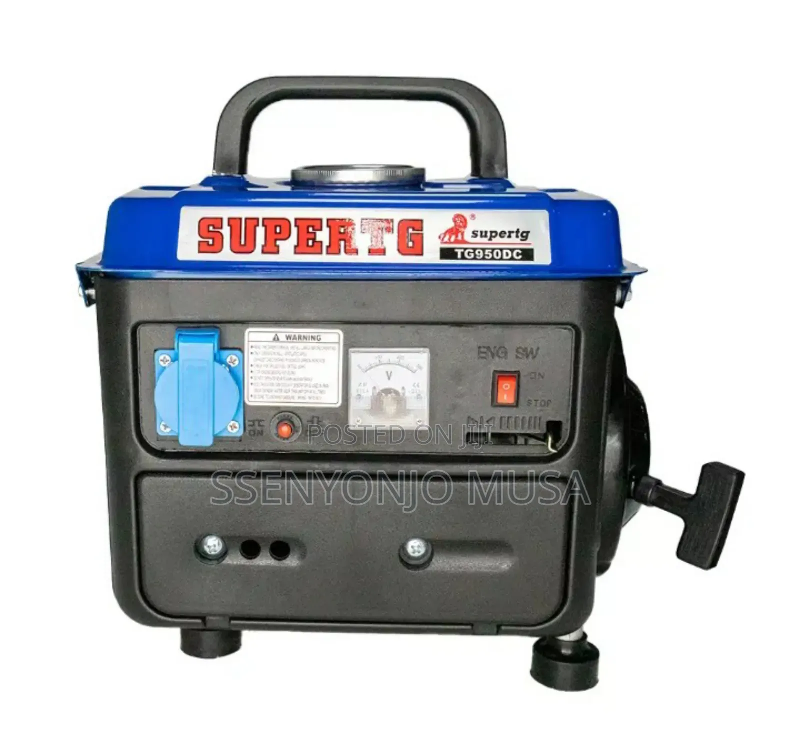 Supertg 800w-820w Portable Petrol Generator With 4l Capacity