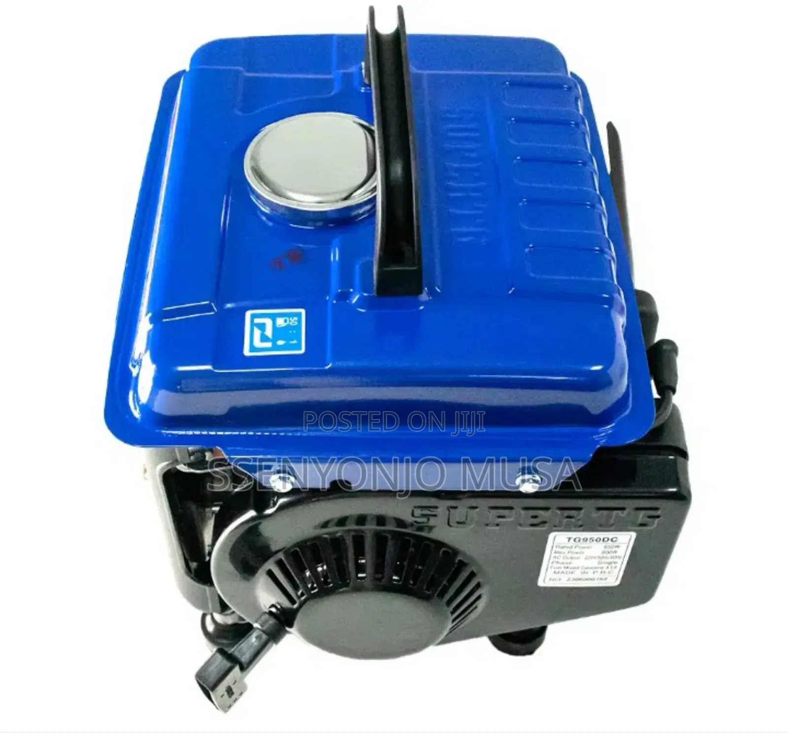 Supertg 800w-820w Portable Petrol Generator With 4l Capacity