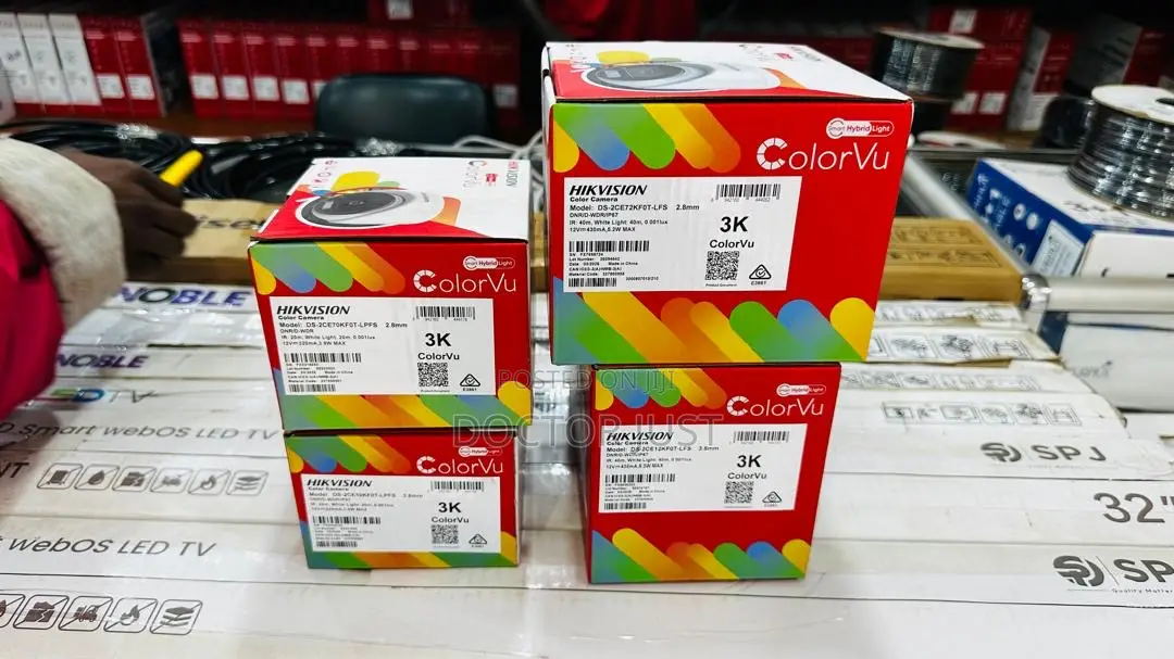 5mp Hikvision Colorvu Cameras