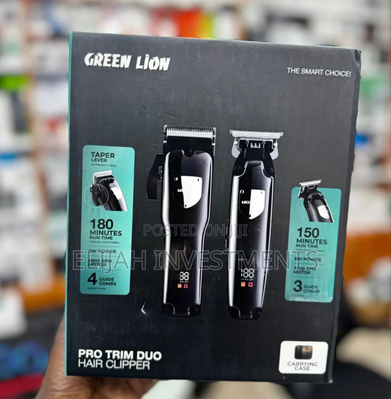 Green Lion Pro Trim Duo Hair Clipper