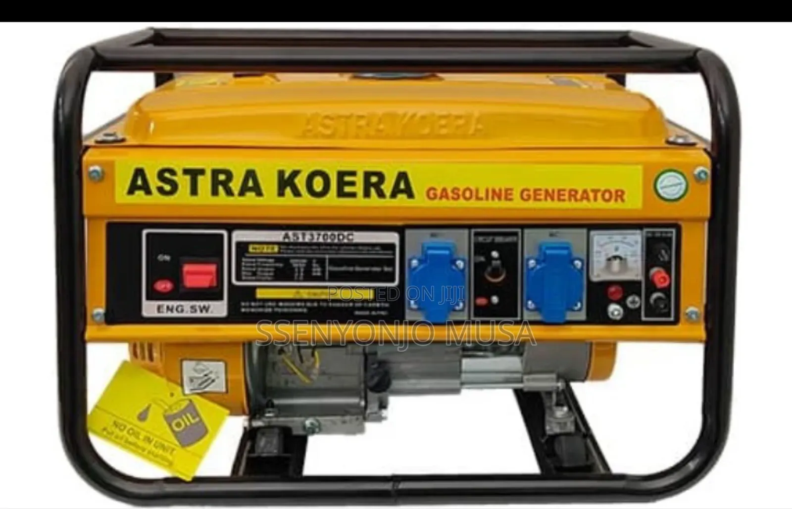 Astra Koera 2.8kw Petrol Generator With 3.0kw Max Output