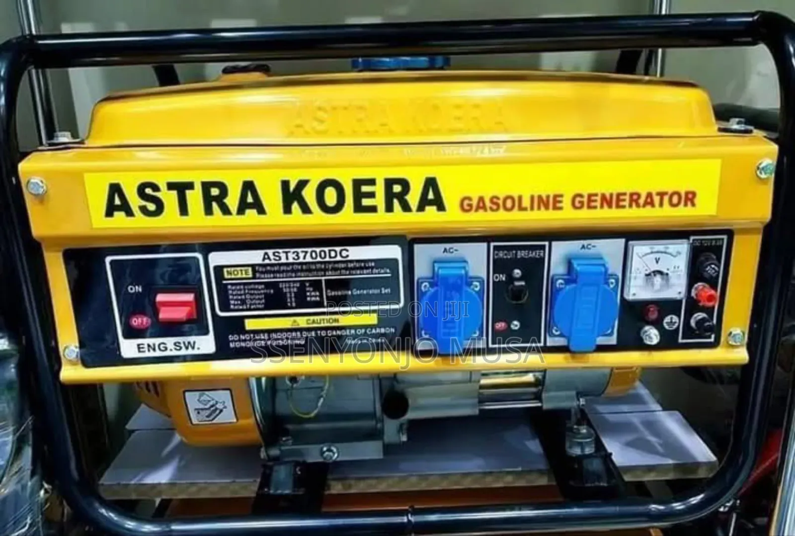 Astra Koera 2.8kw Petrol Generator With 3.0kw Max Output