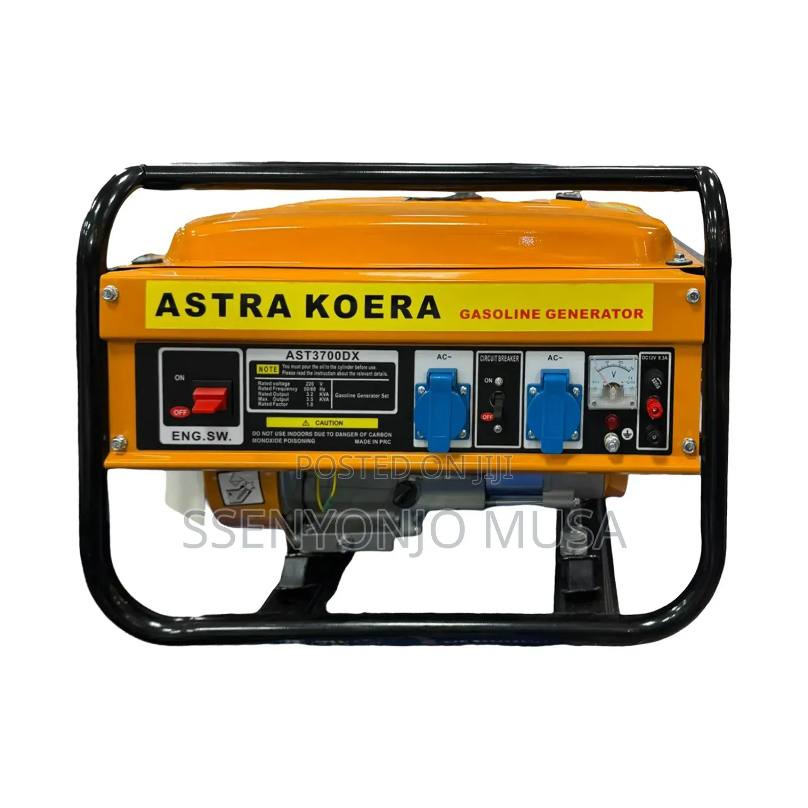 Astra Koera 2.8kw Petrol Generator With 3.0kw Max Output