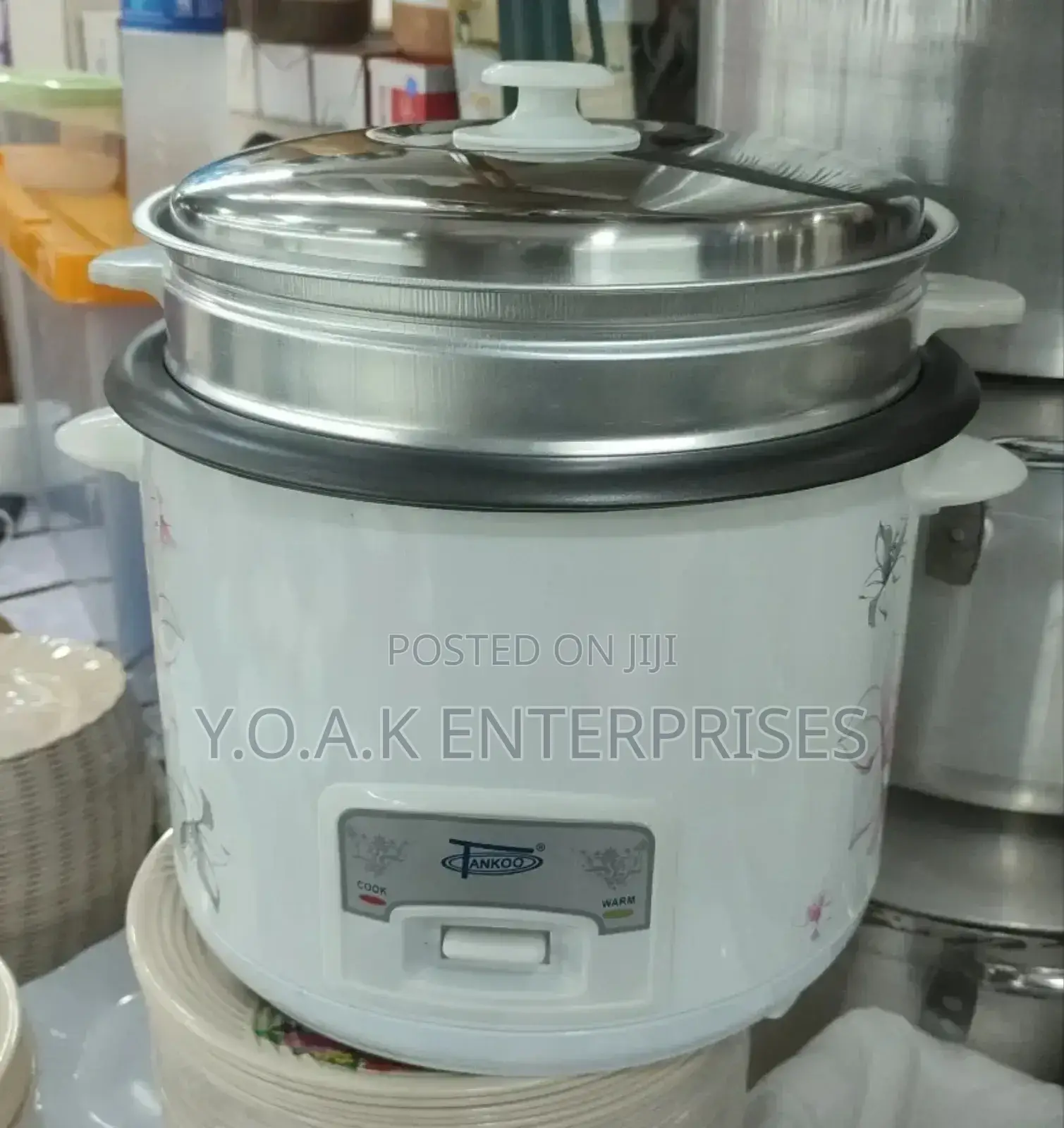 Electric Rice and Food Steamer 6 Liters