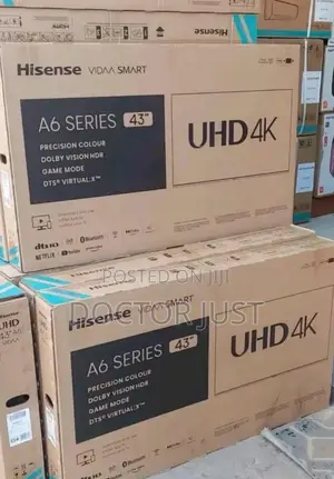 43 Inch Smart Uhd Hisense A6 Series Tv