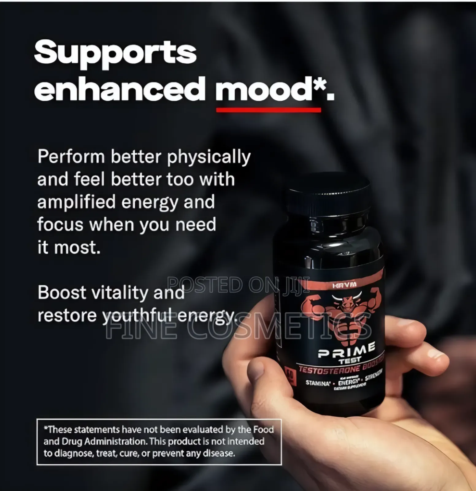 Wholesale Only, Prime Test Men's Health Testosterone Booster