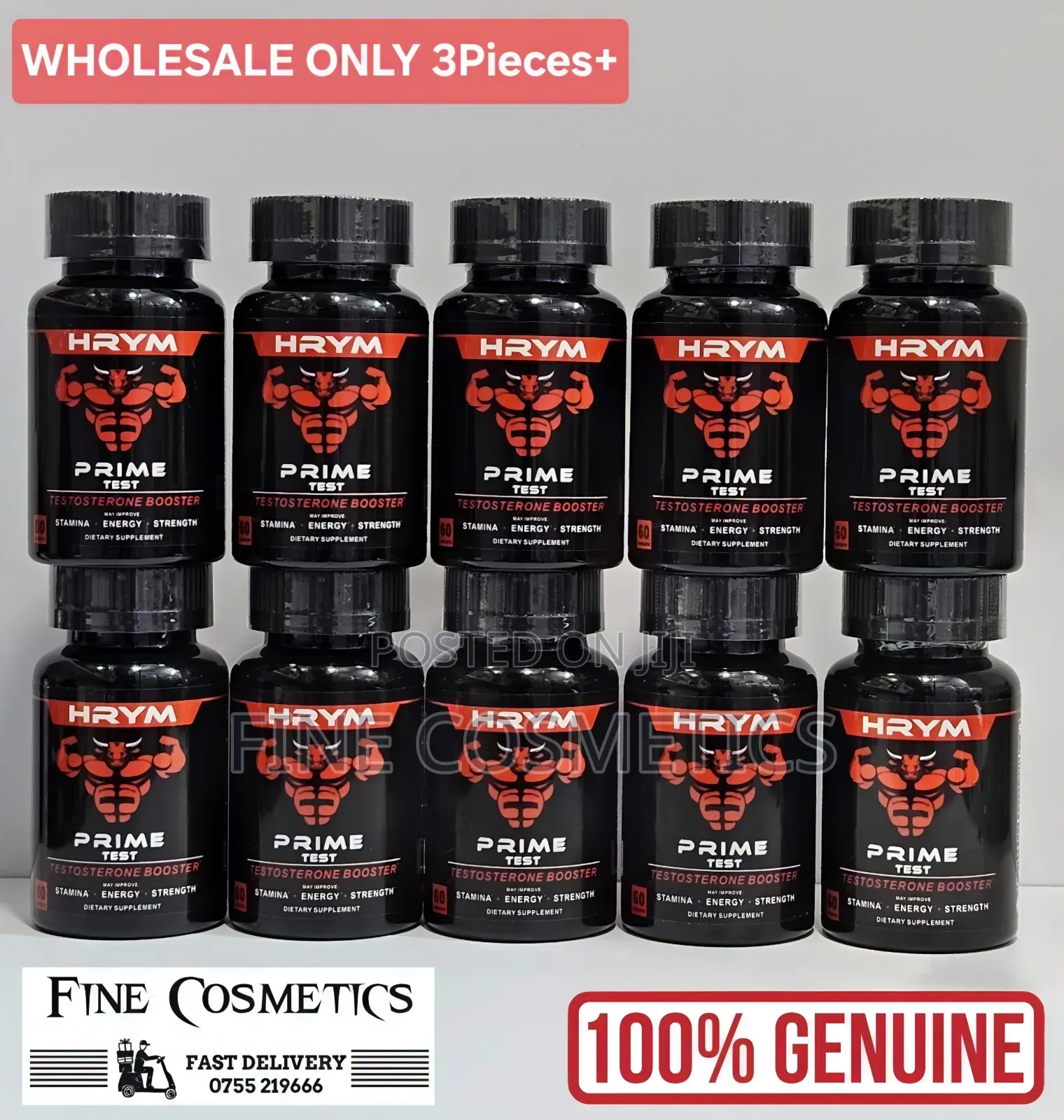 Wholesale Only, Prime Test Men's Health Testosterone Booster