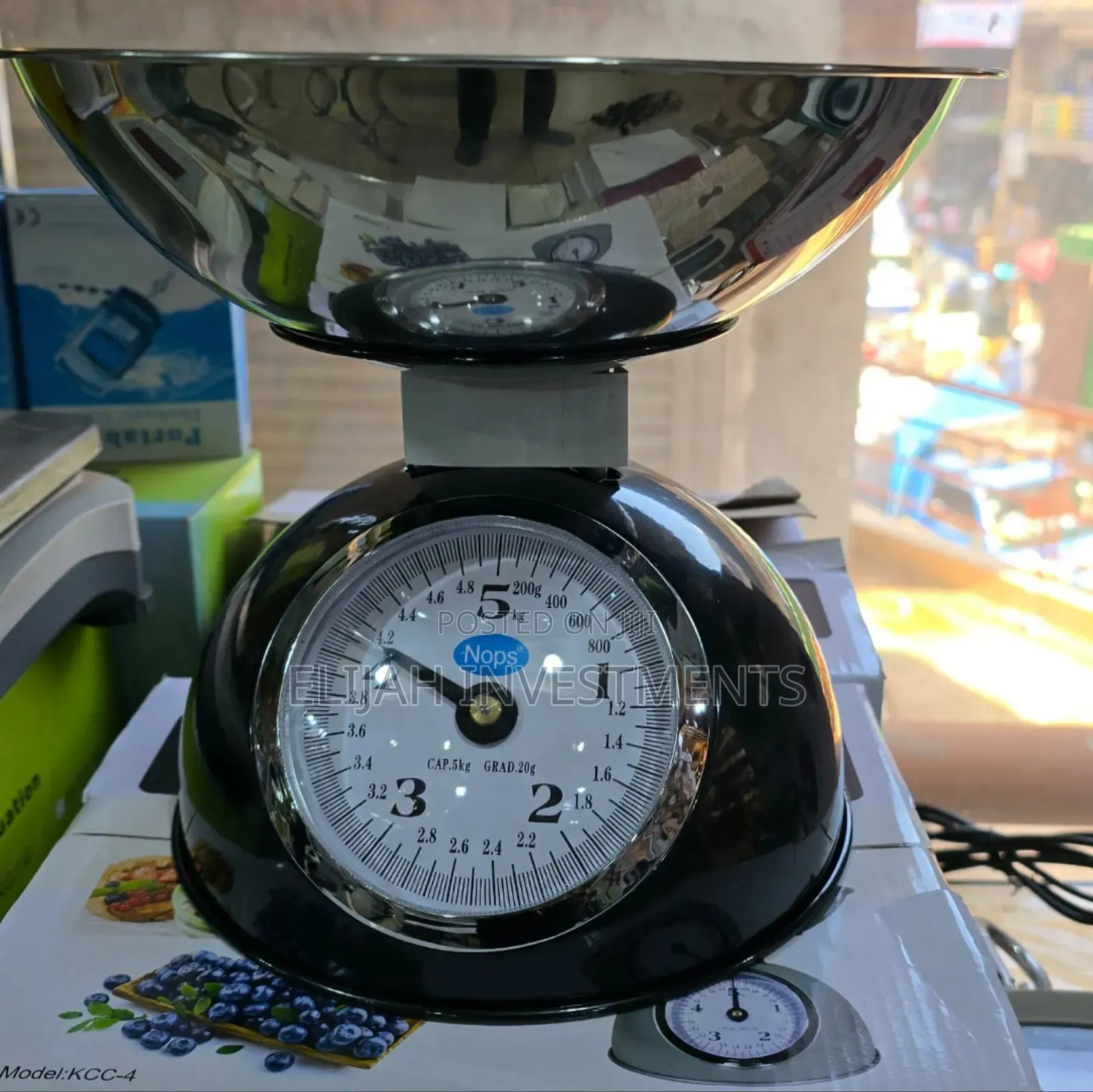 Precision Retro Mechanical Kitchen Scale