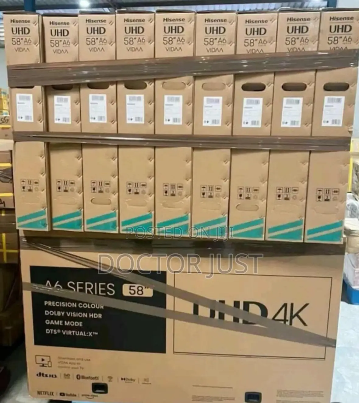 58 Inch Smart Hisense Tv