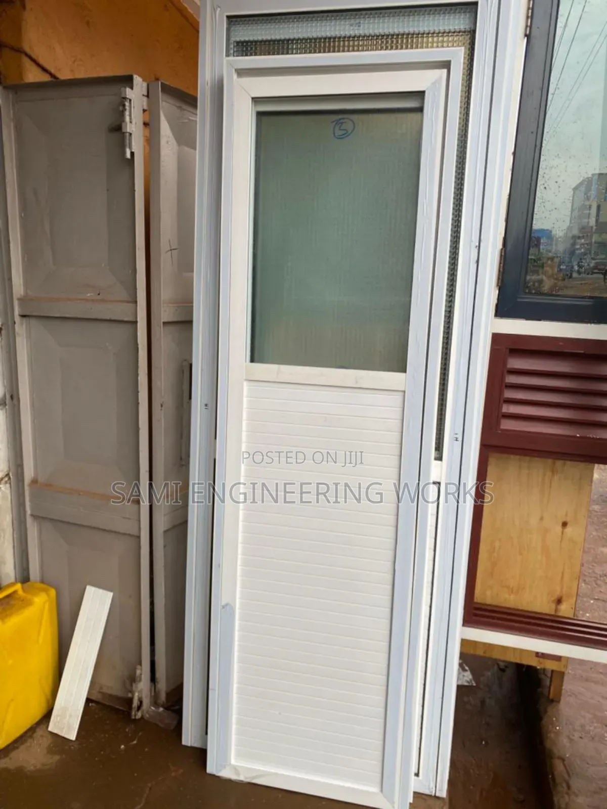 Durable Aluminum Bathroom Door