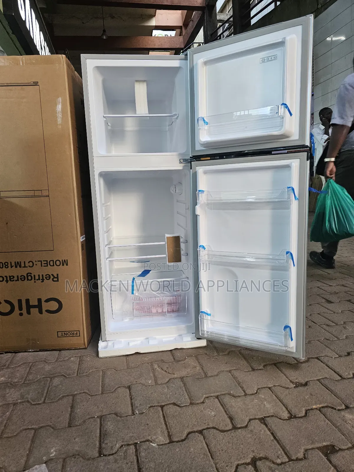 180l Chiq Fridge Double Door New 12 Years Warranty