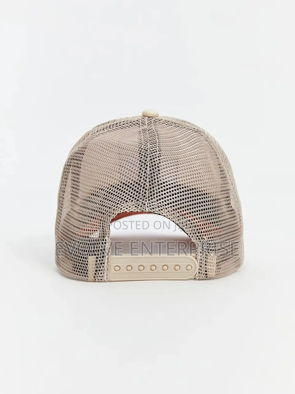 Embroidered Orange Men's Cap Hat