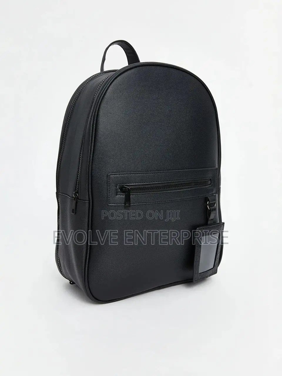 Designer Backpack With Id Clip