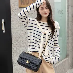 Diamond-Shaped Channel Copy Bag