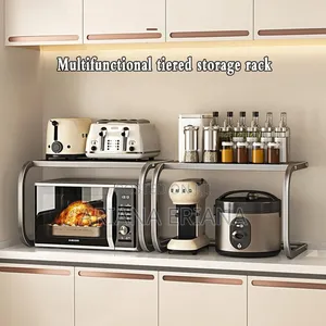 Photo - Microwave Stand Kitchen Counter Organiser