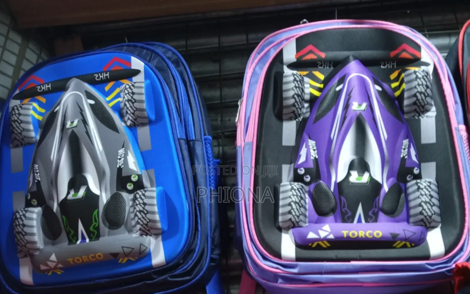 Kids Medium Size Character Bags
