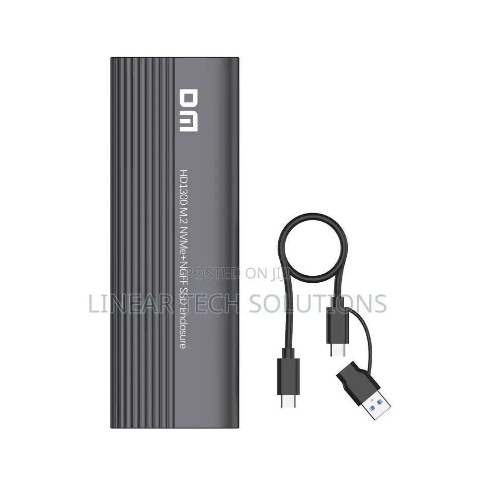 Dm M.2 Hd1300 Enclosure -Nvme to Type C 3.2 Casing