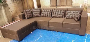 Brown Sofa L Shape