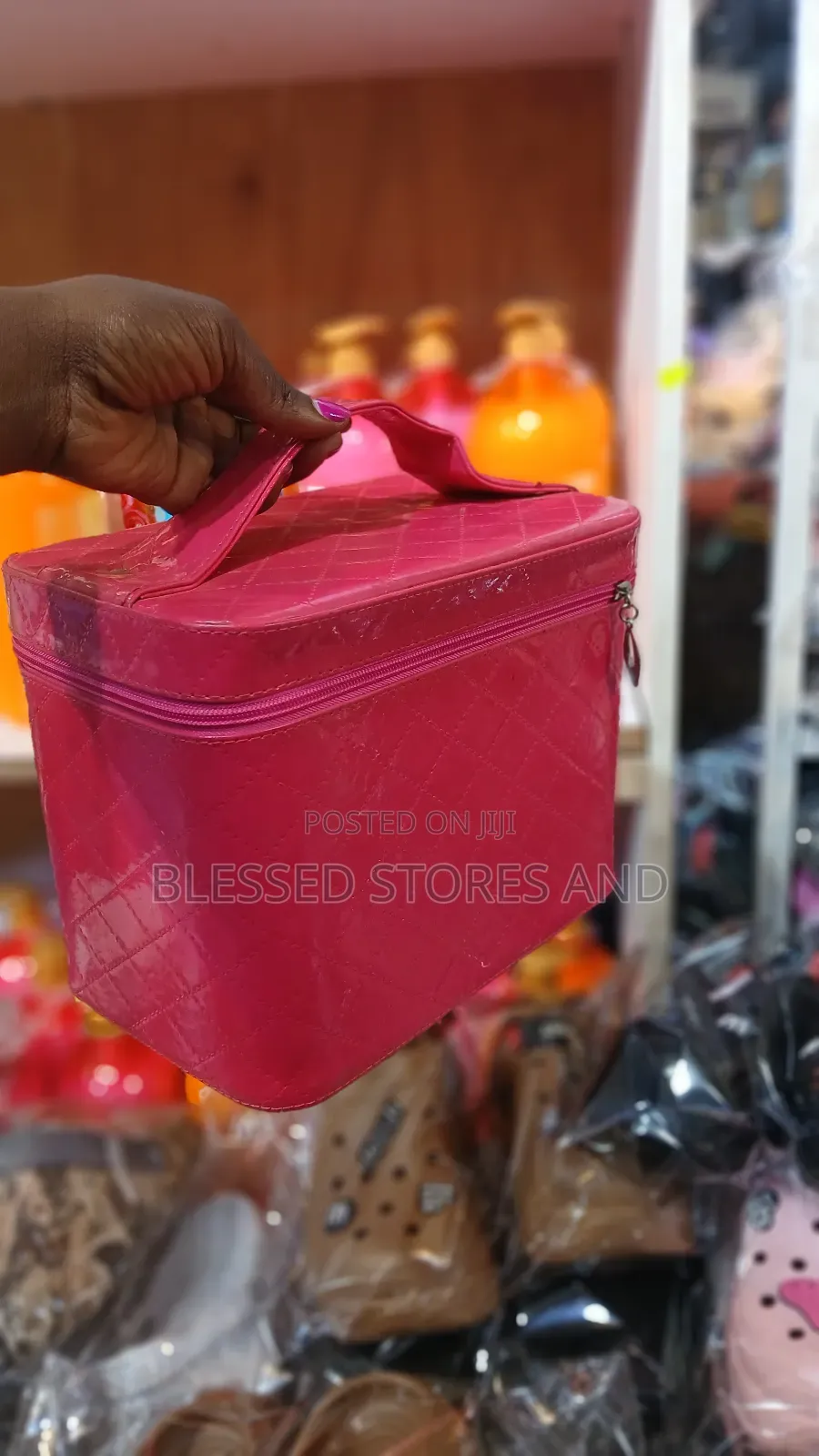 Leather Toilet Bag