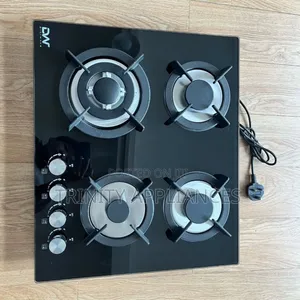 Digiwave 4 Burner Built in Gas Cooker Tempered Glass