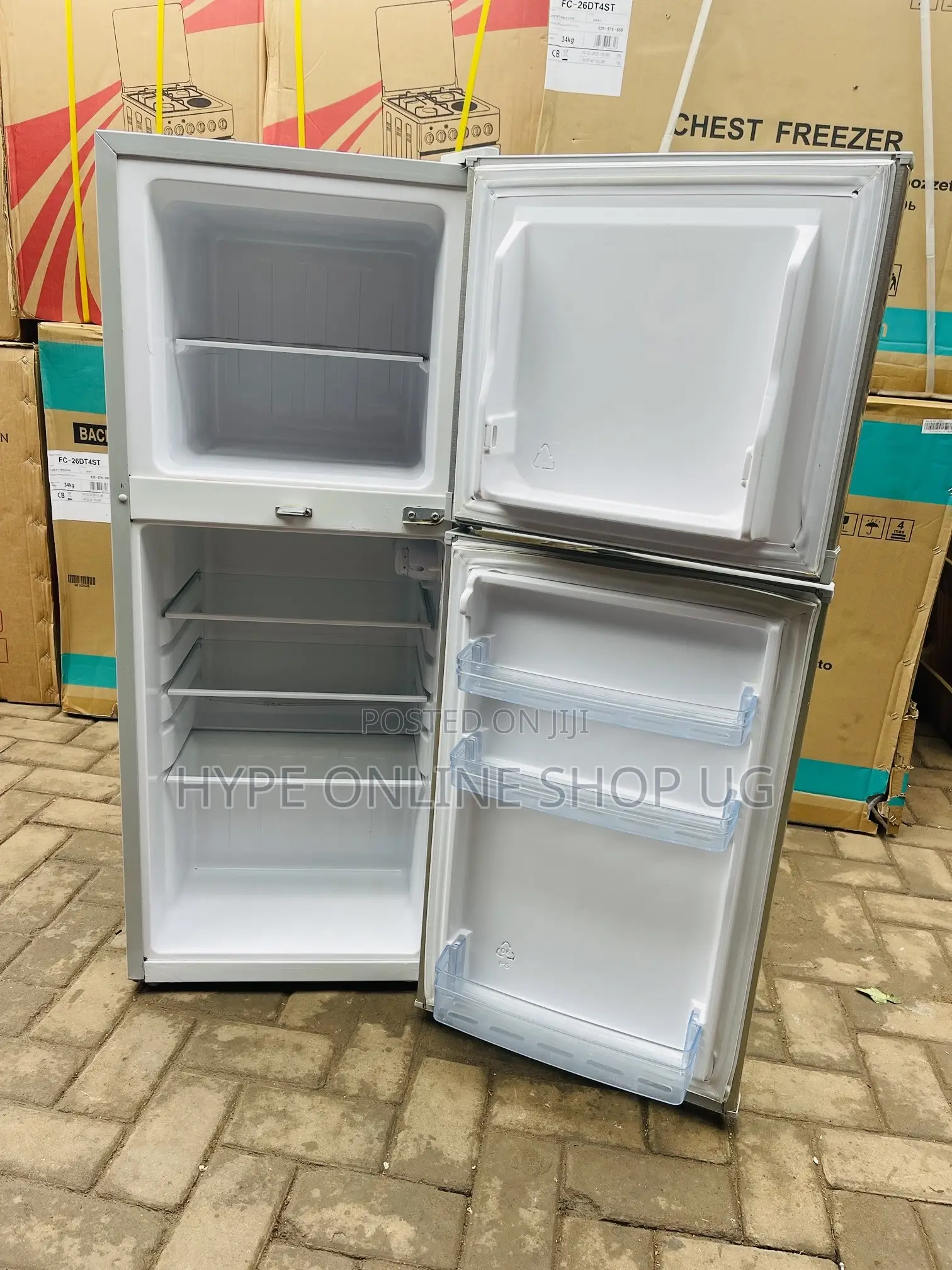 Sweden Used Adh Double Door Fridge 138l