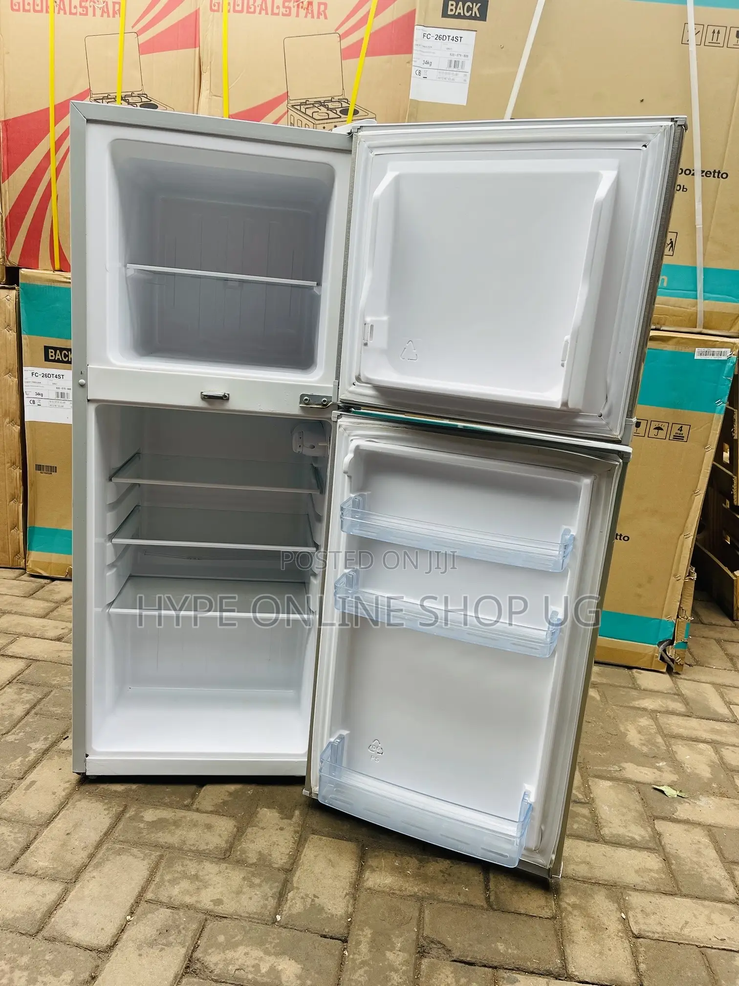 Sweden Used Adh Double Door Fridge 138l