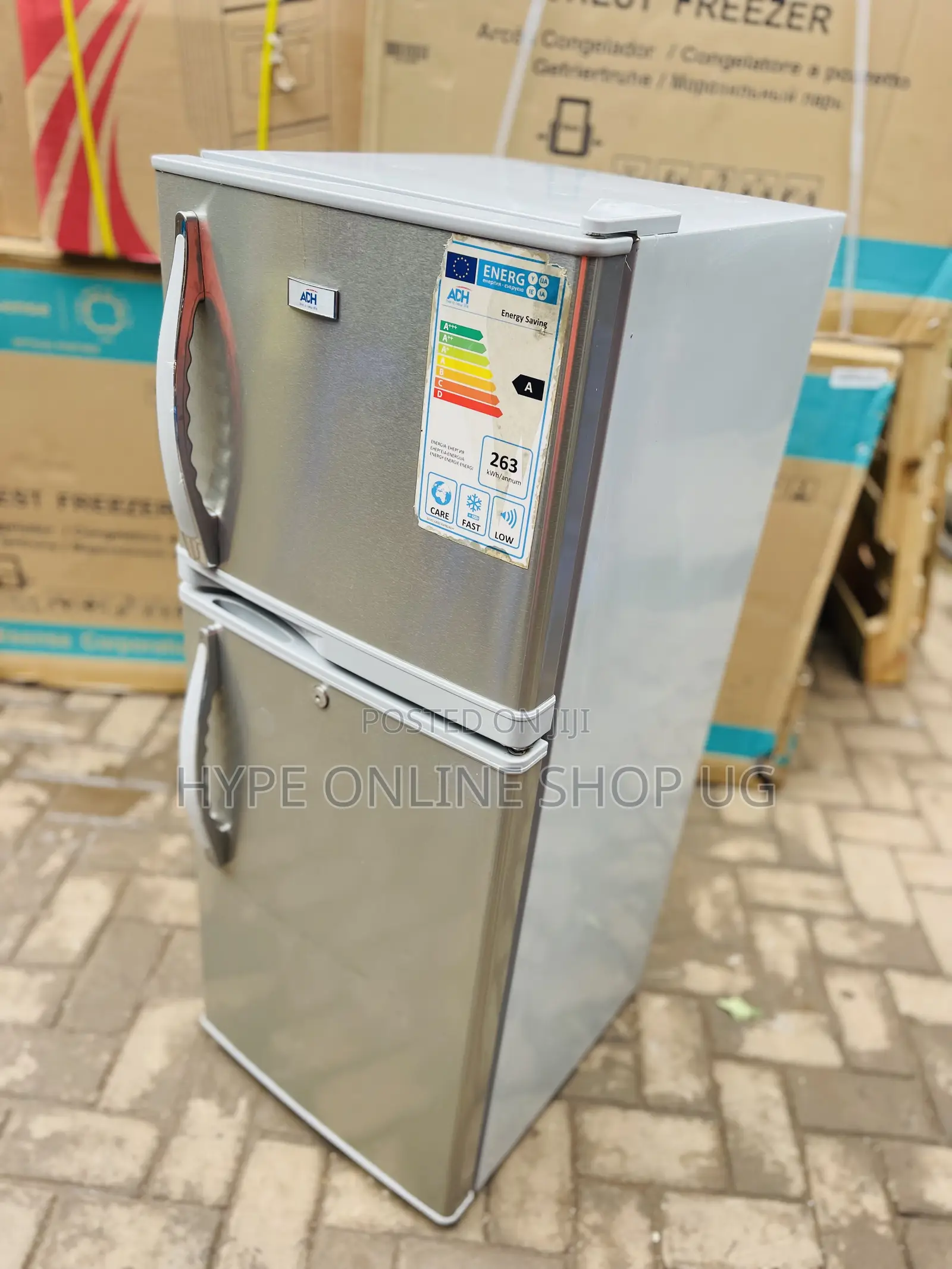 Sweden Used Adh Double Door Fridge 138l