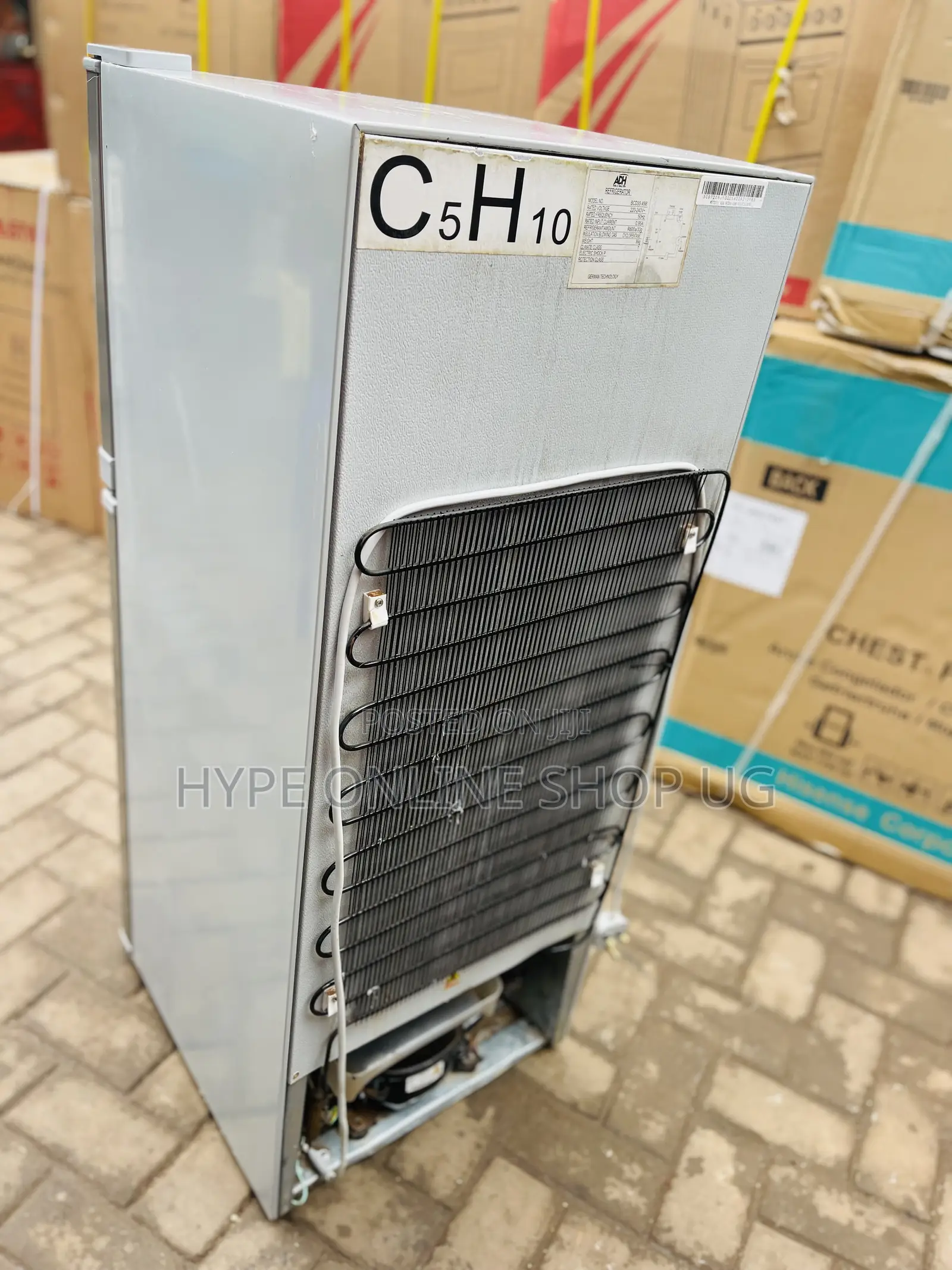 Sweden Used Adh Double Door Fridge 138l