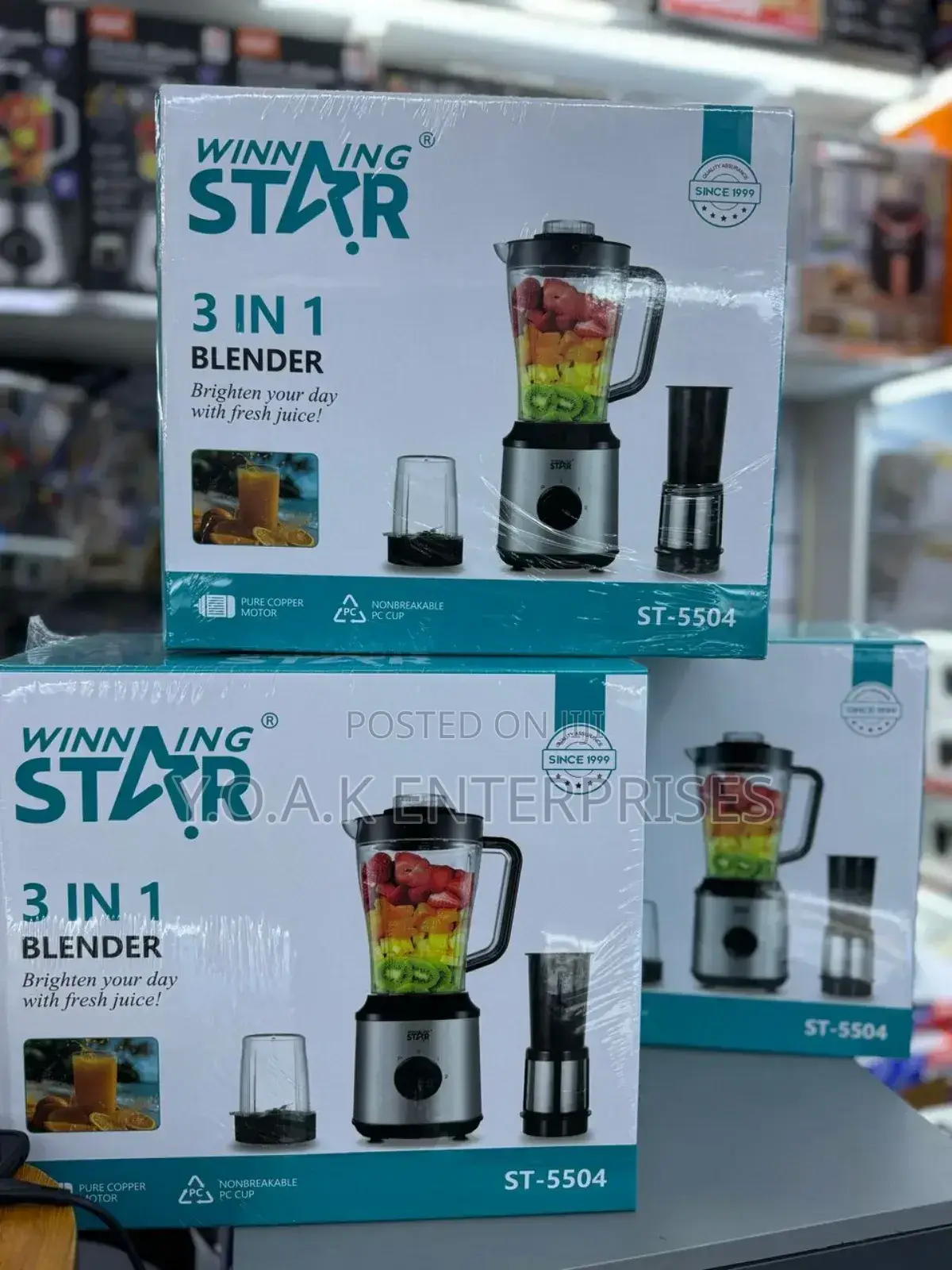 Winning Star 3 in 1 Blender