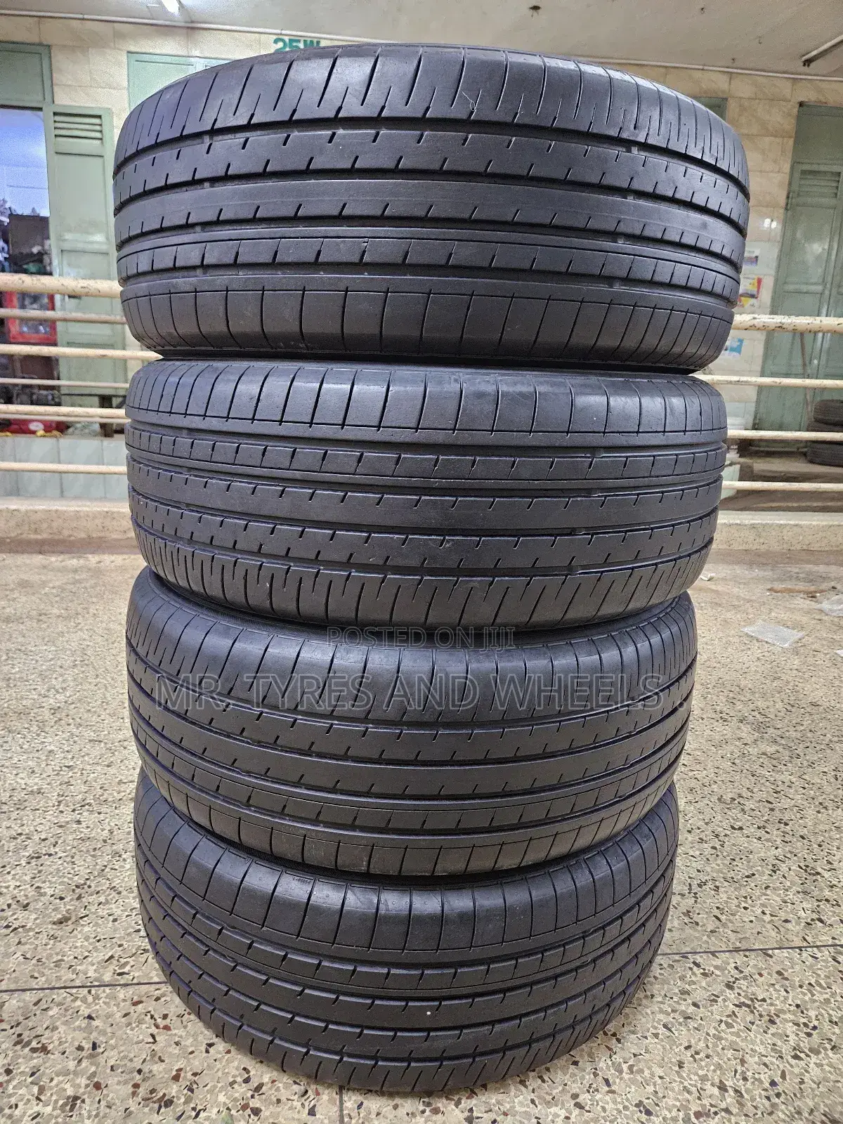 Yokohama 235 55 R18 Imported Tires as Gd as a Brand New Rims