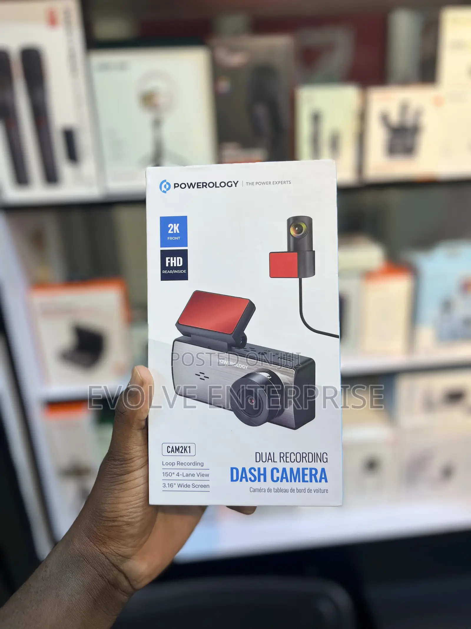 Powerology Dual Recording Dash Camera