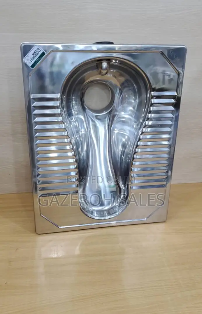 Stainless Steel Squatting Toilet With Plastic Cistern