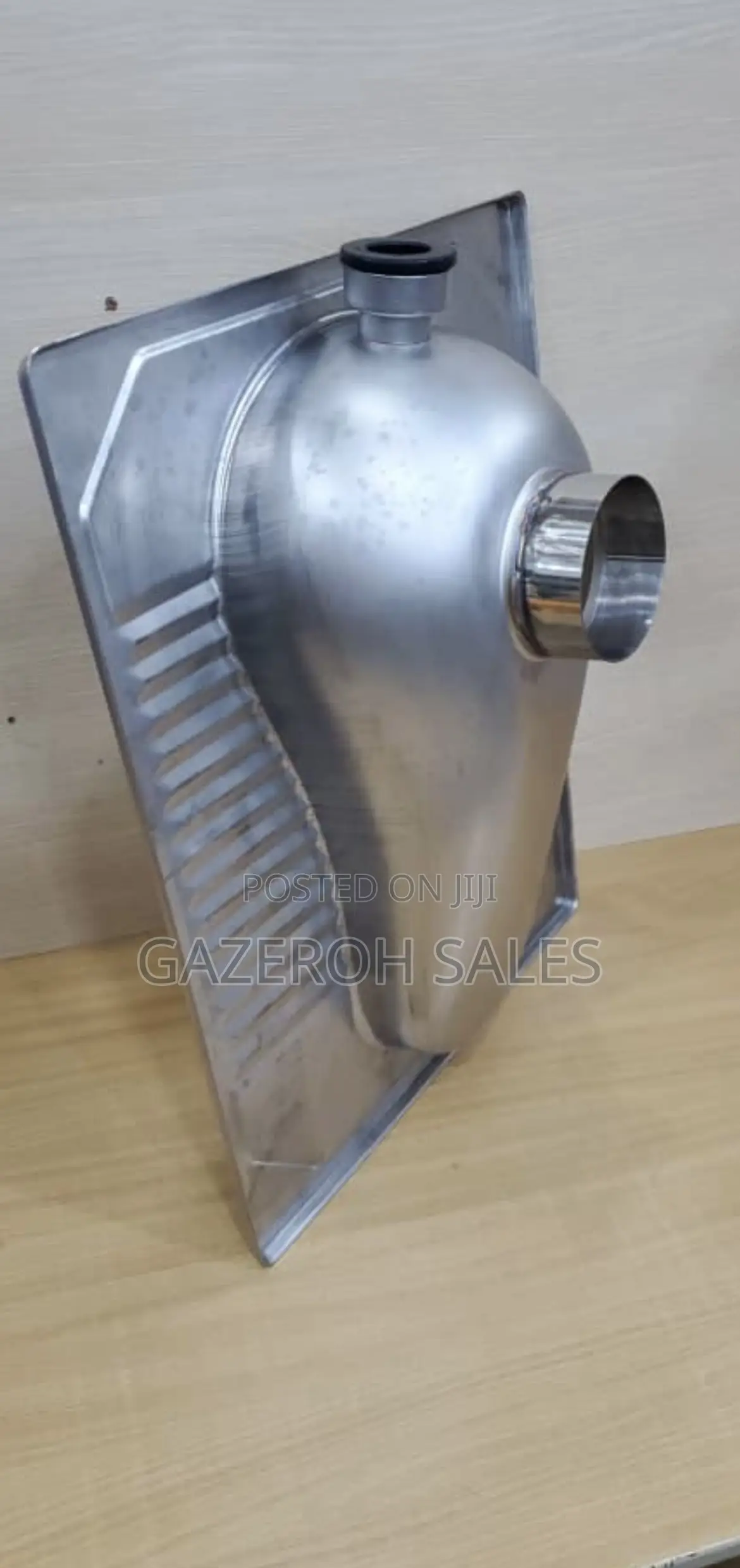 Stainless Steel Squatting Toilet With Plastic Cistern
