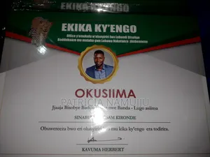 Wooden Certificates